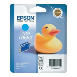 T0552 - Cart. Encre Marque Epson C13T05524010 - Cyan