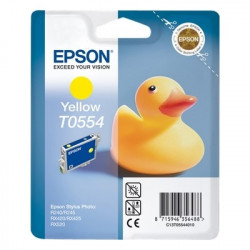 T0554 - Cart. Encre Marque Epson C13T05544010 - Jaune