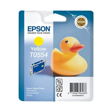 T0554 - Cart. Encre Marque Epson C13T05544010 - Jaune