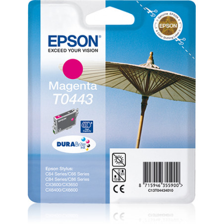 T0443 - Cart. Encre Marque Epson C13T04434010 - Magenta