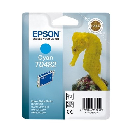 T0482 - Cart. Encre Marque Epson C13T04824010 - Cyan