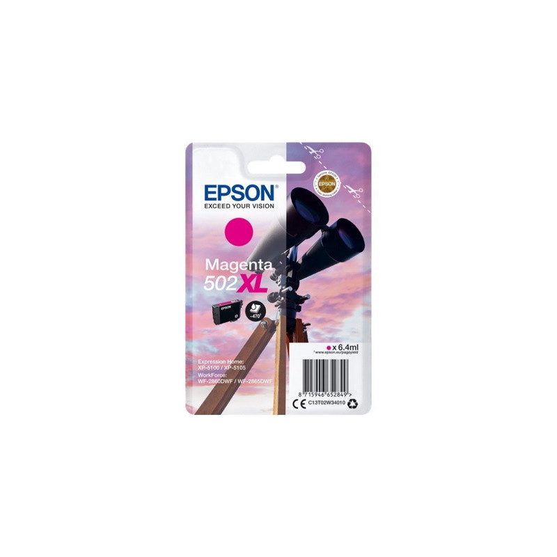 502XL - Cart. Encre Marque Epson T02W340 - Magenta