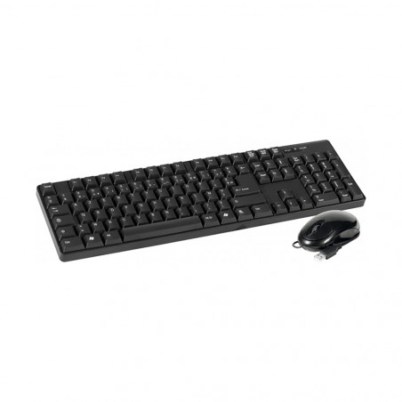 DACOMEX Pack Clavier & souris KM150-U USB noir