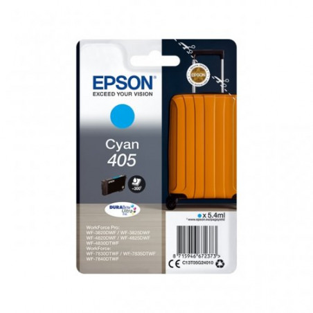 Epson 405 - Cartouche boite marque Epson C13T05G24010 - Valise - Cyan