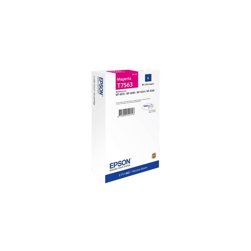 Epson T7563 - Cartouche marque Epson C13T756340 - Magenta