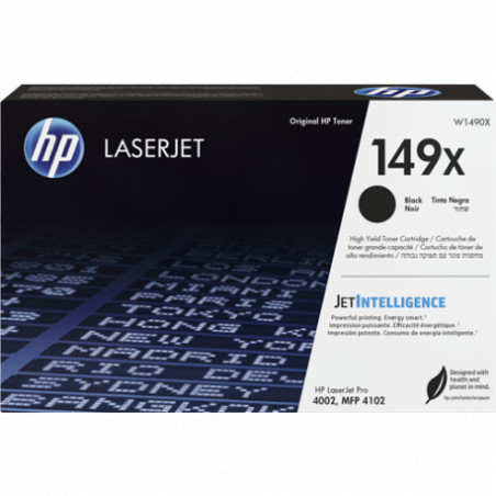 Hp 149X - Toner original W1490X, 149X - Black