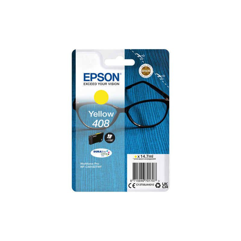 Epson 408 - Cartouche boite marque Epson C13T09J44010 - Lunettes - Yellow