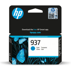 Hp 937 - cartouche jet d'encre marque 4S6W2NE - Cyan