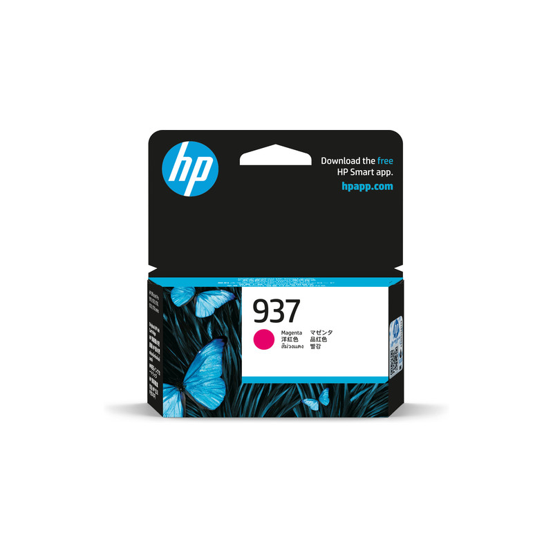 Hp 937 - cartouche jet d'encre marque 4S6W3NE - Magenta