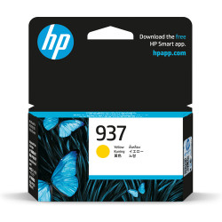 Hp 937 - cartouche jet d'encre marque 4S6W4NE - Yellow