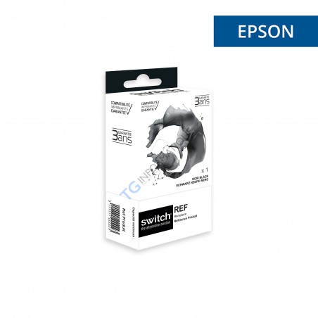 Epson 408 - Cartouche boite SWITCH équivalente à Epson C13T09J14010 - Lunettes - Noir