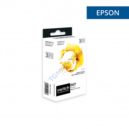 Epson 408XL - Cartouche boite SWITCH équivalente à Epson C13T09K44010 - Lunettes - Yellow