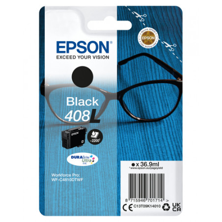 Epson 408XL - Cartouche boite marque Epson C13T09K14010 - Lunettes - Noir