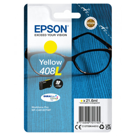 Epson 408XL - Cartouche boite marque Epson C13T09K44010 - Lunettes - Yellow