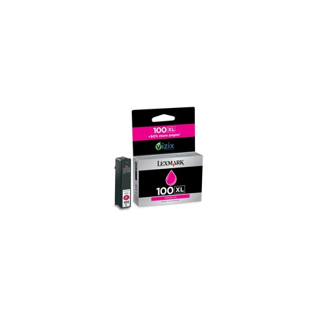 100XL - Cart. Encre Marque Lexmark 0014N1070E - Magenta