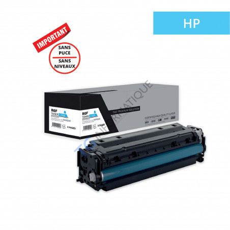 Hp 207A - Toner puce OEM équivaut à W2211A, 207A - Cyan