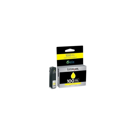 100XL - Cart. Encre Marque Lexmark 0014N1071E - Jaune