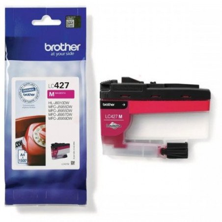 427 - Cart. Encre Marque Brother LC427M - Magenta