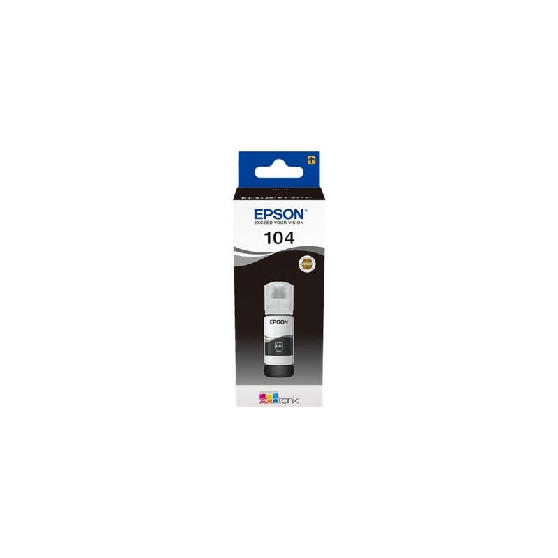 Epson 104 - Recharge d'encre marque C13T00P140 - Black