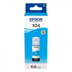 Epson 104 - Recharge d'encre marque C13T00P240 - Cyan