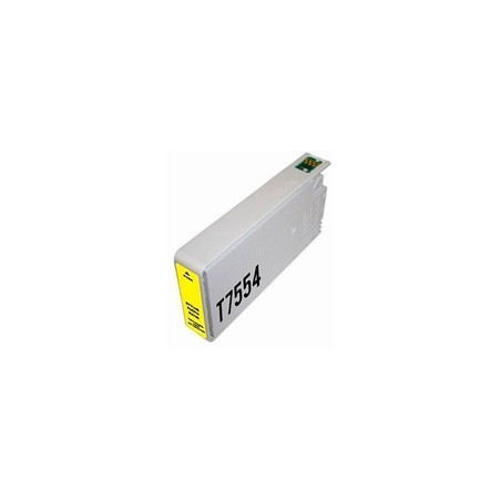 Epson T7554 - Cartouche boite équivalente à Epson T7554 - Yellow