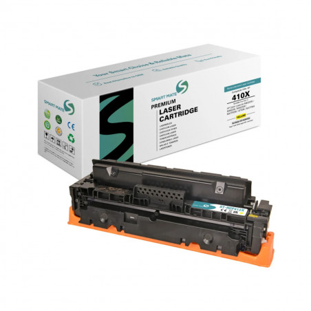 HP 410X - SMARTMATE Toner Rema équivaut à CF412X - Yellow