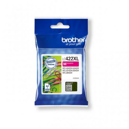 Brother 422XL - Cartouche marque Brother LC422XLM - Magenta