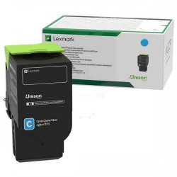 Lexmark 75M2X - Toner RETURN marque 75M2XC0 - Cyan