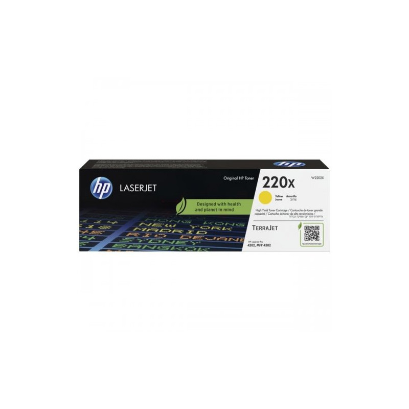 Hp 220X - Toner marque W2202X, 220X - Yellow