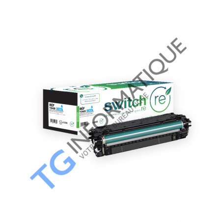 Hp 212A - SWITCH RE Toner rema puce OEM équivaut à W2121A, 212A - Cyan