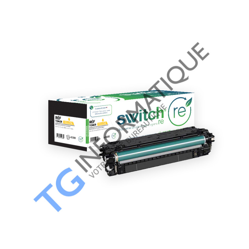 Hp 212A - SWITCH RE Toner rema puce OEM équivaut à W2122A, 212A - Yellow