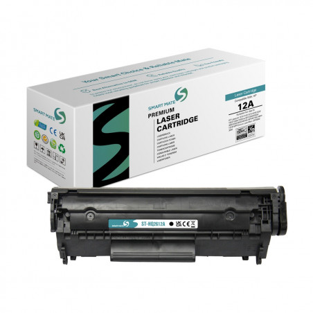 HP 12A - SMARTMATE Toner Rema équivaut à Q2612A - Black