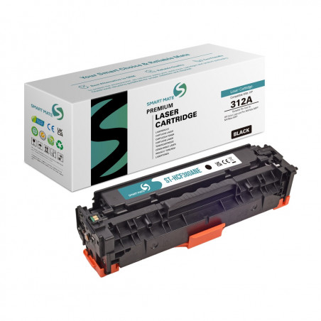 HP 312A - SMARTMATE Toner Rema équivaut à CF380A - Black