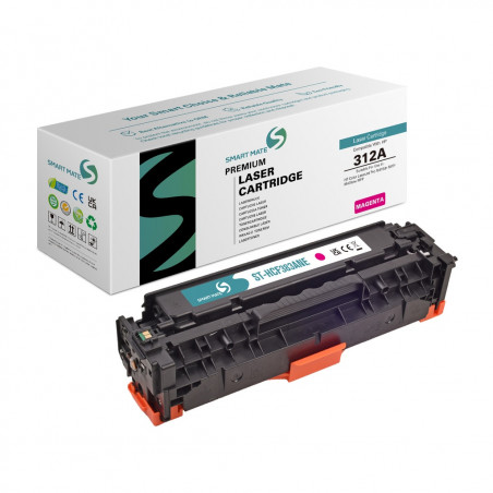 HP 312A - SMARTMATE Toner Rema équivaut à CF383A - Magenta