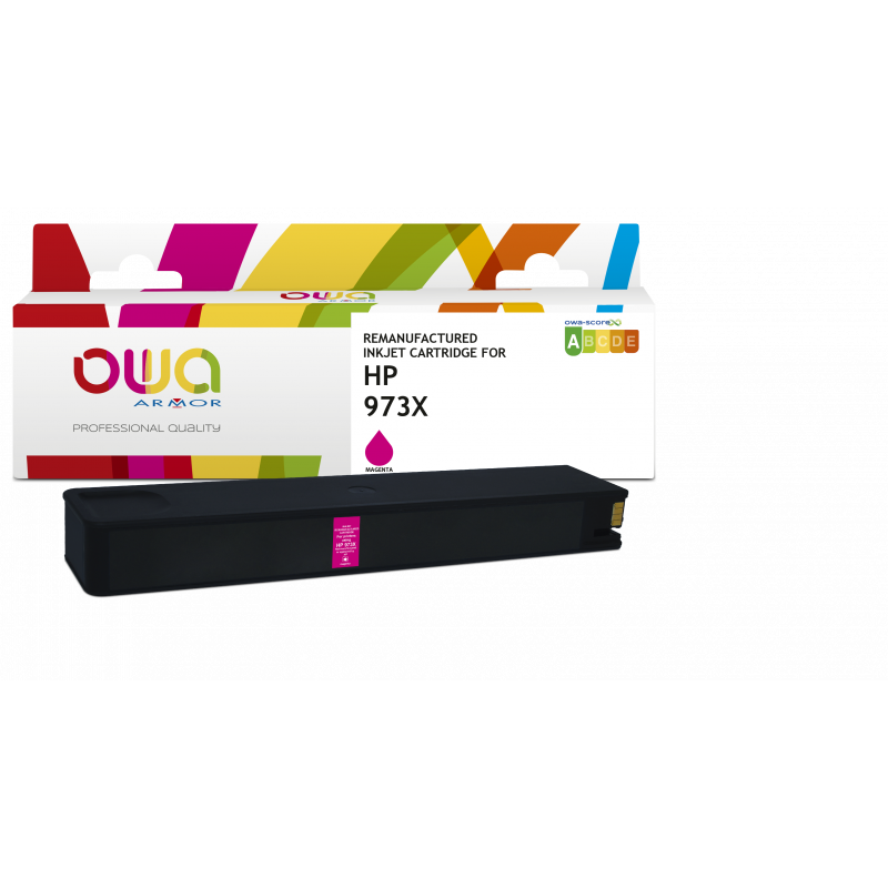 973XL - ARMOR Cart. Encre équivaut à Hp F6T82AE - magenta