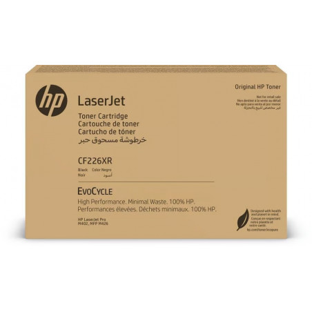 26XR - Toner Marque Hp CF226XR, 26XR - EvoCycle  - noir