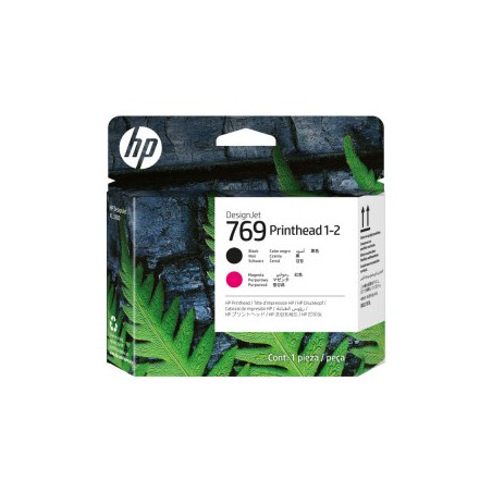 Hp 769 - Tête d'impression marque Hp 7K5U5A - Noir/Magenta