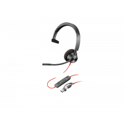 8X216AA - POLY Blackwire BW3310-M casque USB-C/A - 1 écouteur(653312)