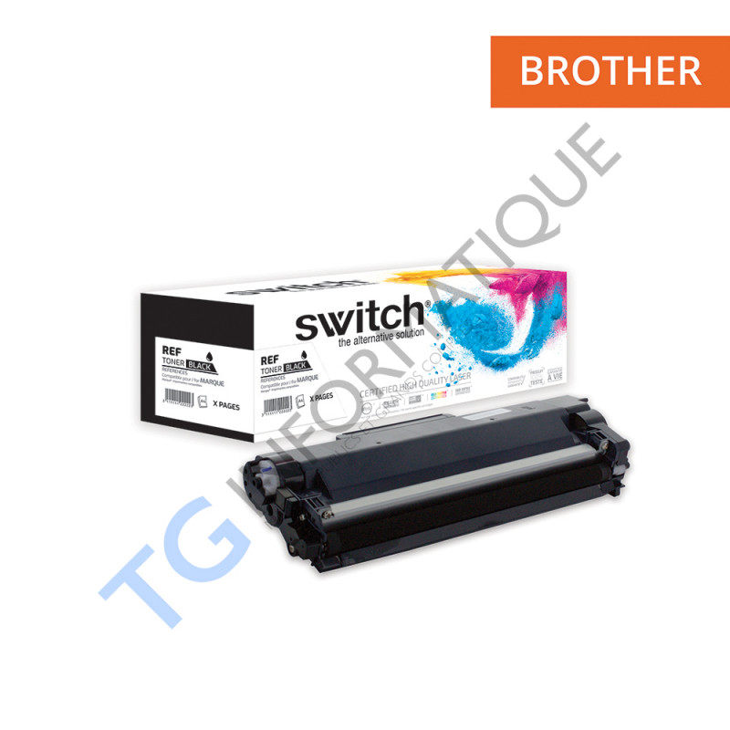 Brother TN-2510 - SWITCH Toner équivaut à TN-2510 - Black