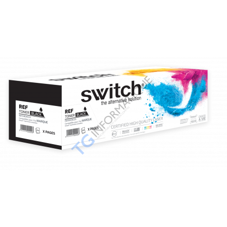 Lexmark LT582 - Toner SWITCH compatible Lexmark 58D2H00 - Noir
