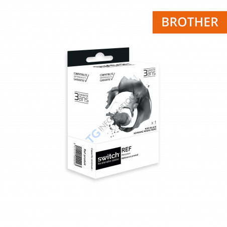 Brother 427XL - SWITCH cartouche jet d'encre équivaut à LC427XLBK - Black