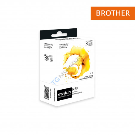 Brother 427XL - SWITCH cartouche jet d'encre équivaut à LC427XLY - Yellow