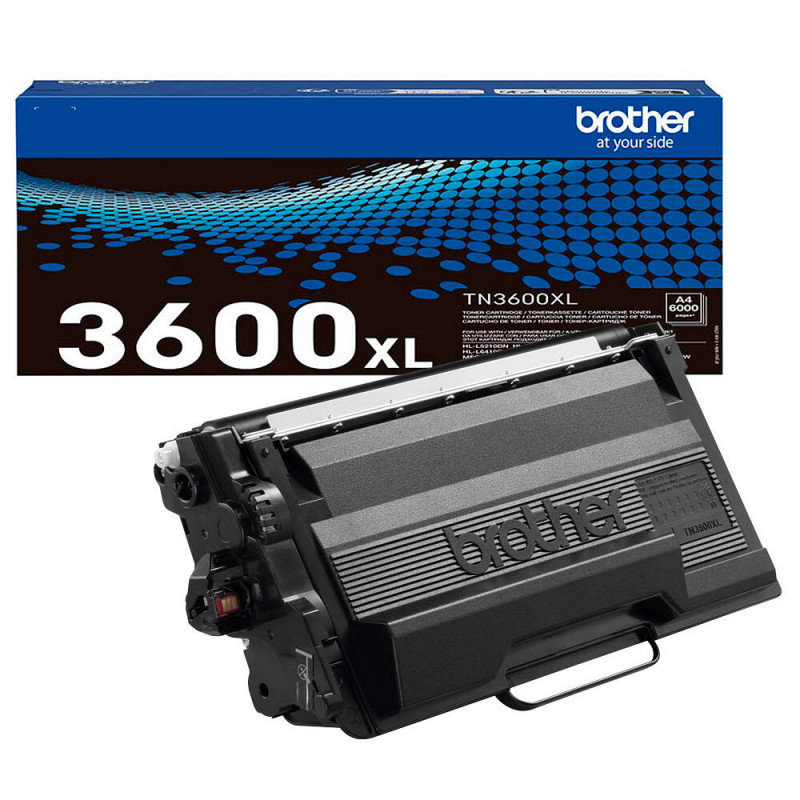 Brother 3600 - Toner marque TN-3600XXL - Black