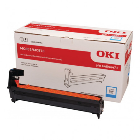OKI C853, C883, C880 - Tambour marque Oki 44844471 - Cyan