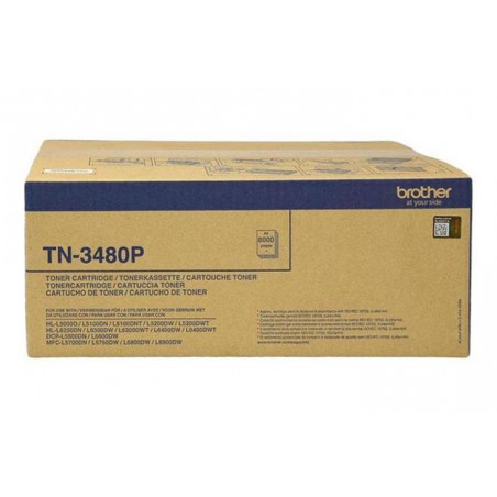TN-3480 - Toner Marque Brother TN-3480P - noir