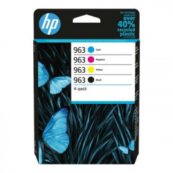 Hp 963 - Pack x 4 marque Hp 6ZC70AE - Noir Cyan Magenta Jaune