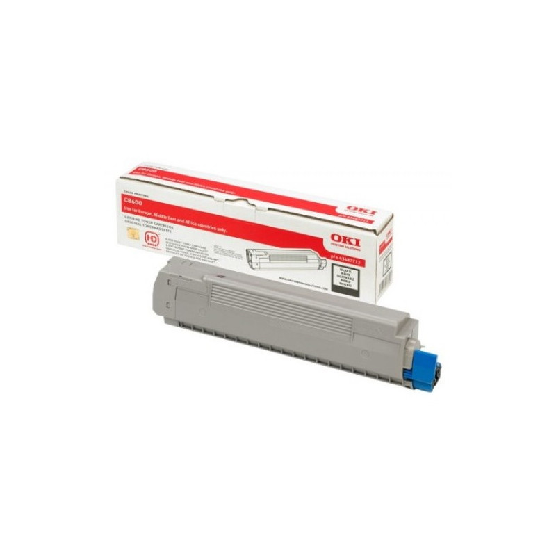 OKI OT8600B - Toner marque Oki 43487712 - Noir