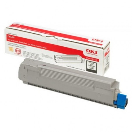 OKI OT8600B - Toner marque Oki 43487712 - Noir