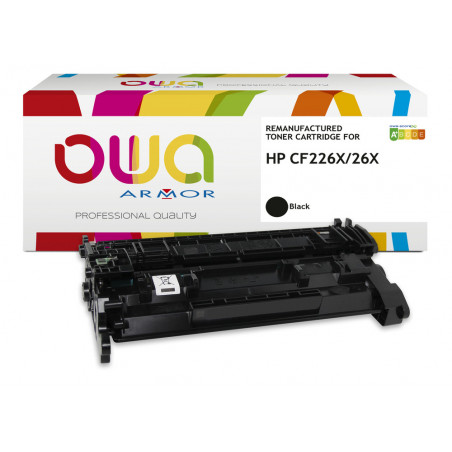 26X - Toner ARMOR K15871OW équivaut à Hp CF226X - Noir