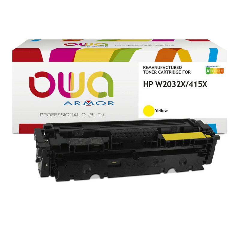 Hp 415X - ARMOR Toner équivaut à W2032X - Yellow